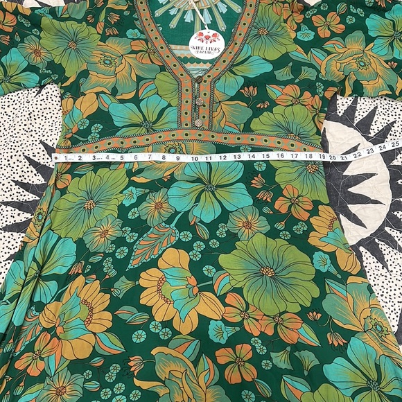 Nine Lives Bazaar Empire Dress Emerald Green💚🍀 - Picture 15 of 16